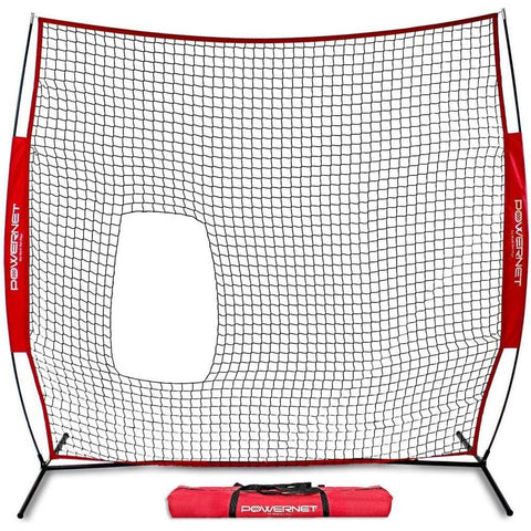 Powernet 7x7 FT Pitch-Thru Protection Screen for Softball 49 SQFT Barrier 1090
