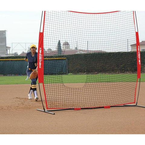 Powernet 7x7 FT Pitch-Thru Protection Screen for Softball 49 SQFT Barrier 1090