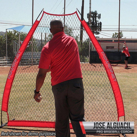 Powernet A-Frame Baseball Pitching Screen Net 1002