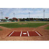 Image of ProMounds 12' x 7' Pro Lined Artificial Turf Softball Batting Mat