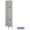 Image of Salsbury 12" Wide Double Tier Standard Metal Locker 12" W x 78" H x 18" D (Unassembled)
