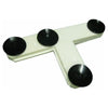 Image of Soft Touch Set of 3 14” Indoor Base Covers W/ Mounting Tees, And Friction Pads IN1400