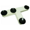 Image of Soft Touch Set of 3 15” Indoor Base Covers W/ Mounting Tees, And Friction Pads IN1500