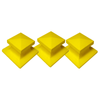 Image of Soft Touch Set Of 3 15” Premium Base Covers W/ Ground Mounts And Plugs A1500
