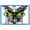 Image of Sports Attack Junior Hack Attack Softball Pitching Machine