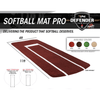 Image of The Perfect Mound Defender Series Softball Pitching Mat SBM (11' x 4')