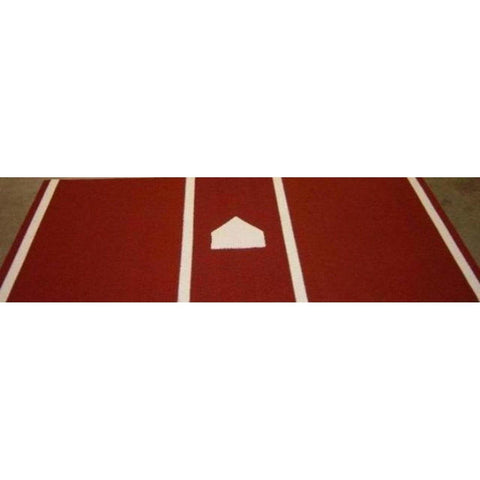 Trigon 7' x 12' Pro Turf Softball Home Plate Batting Mat