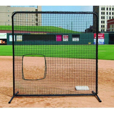 Trigon 7’ x 7’ ProCage ‘Black Series’ Softball Pitching Screen BSL77SB