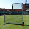 Image of Trigon 8' x 8' ProCage “Ole 96er” PRO L-Screen w/ Wheels BLPRO96