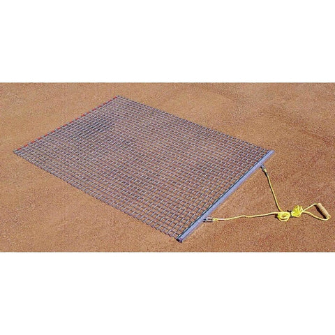 Trigon Sports 6’W x 6’L Infield Steel Drag Mat BDMAT66