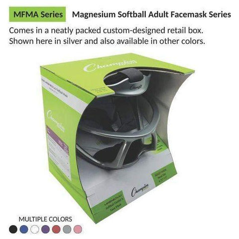 Champion Sports Magnesium Fastpitch Softball Fielder's Faceguard MFMA
