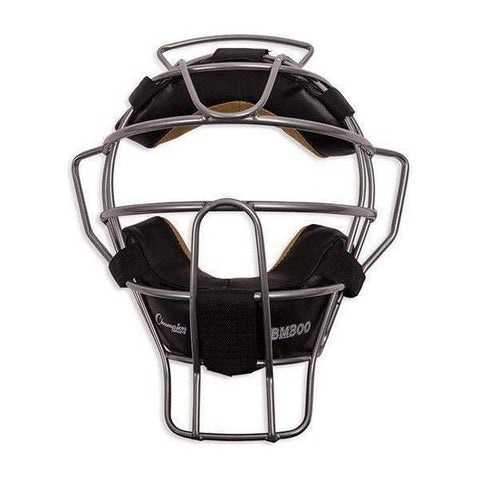 Champion Ultra Lightweight Umpire Faceguard Silver BM300SL