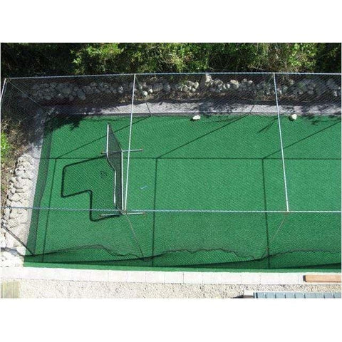 BATCO #15 Trapezoid Batting Cage Net w/ Frame Corner Kit
