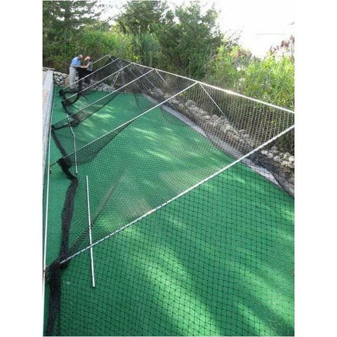BATCO #21 Trapezoid Batting Cage Net w/ Frame Corner Kit