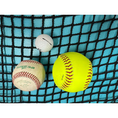 Bison 25’ Straight PE Mesh Backstop BBSBSTOP25MS