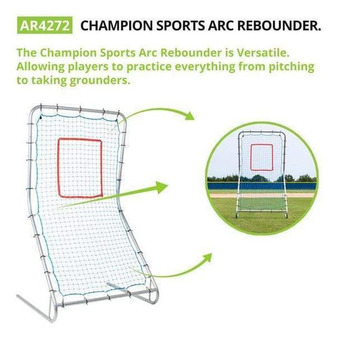 Champion Sports 42" X 72" Arc Rebounder Pitching Target AR4272