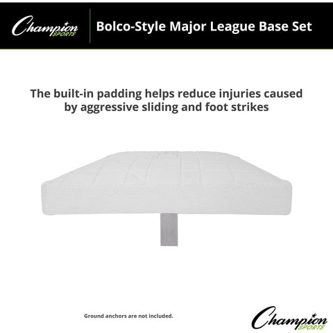 Champion Sports Bolco Style Major League Base Set MLB175SET