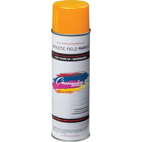 Champion Sports Colored Field Marking Paint Aerosol Cans (Dozen)