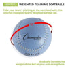 Image of Champion Sports Weighted Softball Set of 8 SBWTSET