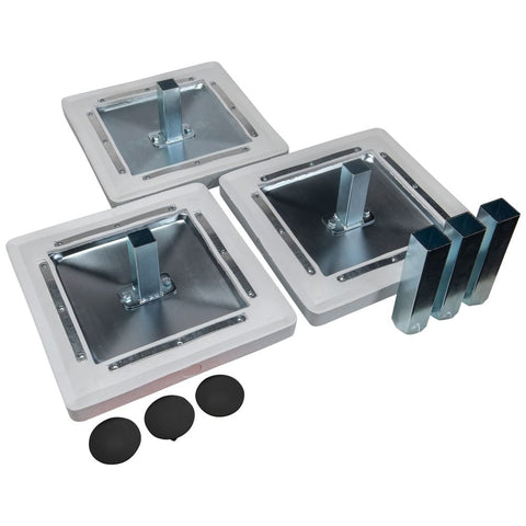 Champro 15" X 15" X 3.5" Signature Pro Style Base (Set of 3) B004SP