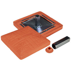 Champro 15" X 15" X 3" Orange Safety Base B003