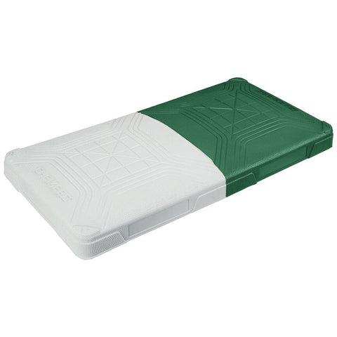 Champro 15" x 30" x 3.5" Solid-Body Pro Double First Base (Green) B004DPKY