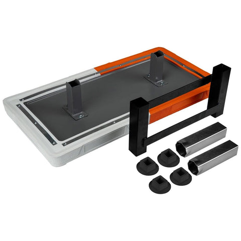 Champro 15" x 30" x 3.5" Solid-Body Pro Double First Base (Orange) B004DPOR