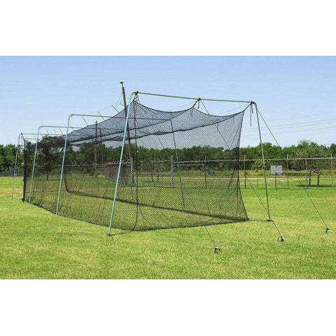 Cimarron #24 Rookie Backyard Batting Cage Net with Cable Frame