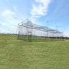 Image of Cimarron #24 Rookie Backyard Batting Cage Net with Cable Frame