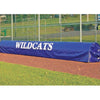 Image of Coversports FieldSaver Field Roller Storage Cover (6oz. Poly) (Silver/White)