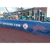 Image of Coversports FieldSaver Field Roller Storage Cover (6oz. Poly) (Silver/White)