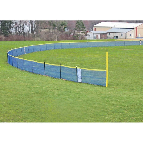 Coversports In-Ground Grand Slam Fencing 10' Pole Distance (With Loops & Sockets)