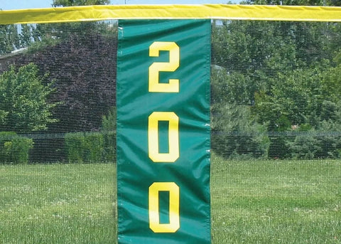 Coversports Premium Grand Slam Fencing In-Ground Fence 10' Pole Distance