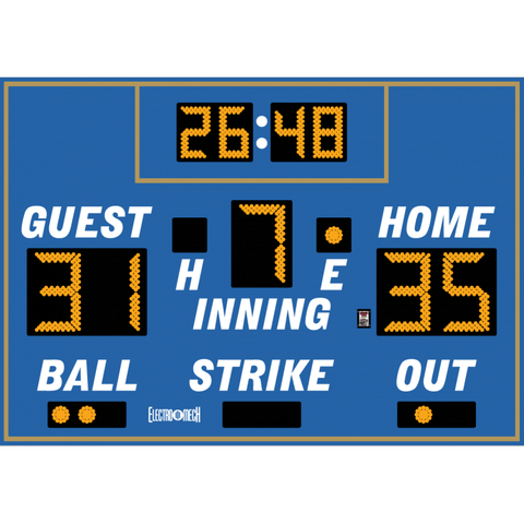 Electro-Mech LX116 Baseball Scoreboards