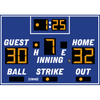 Image of Electro-Mech LX116 Baseball Scoreboards