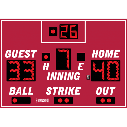 Electro-Mech LX116 Baseball Scoreboards