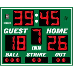 Electro-Mech LX1320 Outdoor Portable Multi-Sport Scoreboard (5'x4')