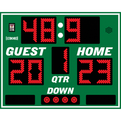 Electro-Mech LX1320 Outdoor Portable Multi-Sport Scoreboard (5'x4')