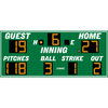 Image of Electro-Mech LX137 Baseball Scoreboards With BSO Digits