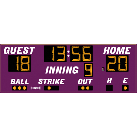 Electro-Mech LX1390 Outdoor Multi-Sport Scoreboard (14'x5')