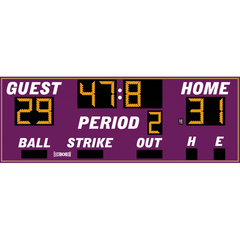 Electro-Mech LX1390 Outdoor Multi-Sport Scoreboard (14'x5')