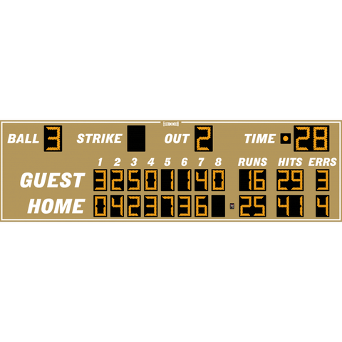 Electro-Mech LX163 Eight Inning Baseball Scoreboards