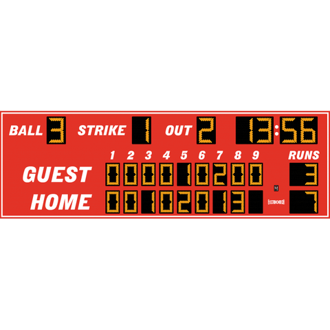 Electro-Mech LX173 Nine Inning Baseball Scoreboards