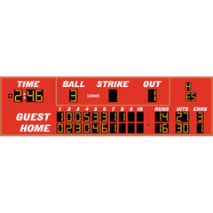 Electro-Mech LX178 Pro Size Ten Inning Baseball Scoreboards