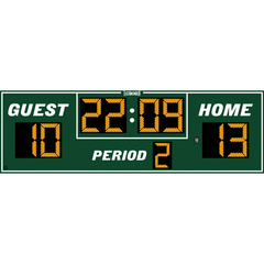 Electro-Mech LX6360 Outdoor Basic Multi-Sport Scoreboard (16'x5')