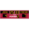 Image of Electro-Mech LX6630 Outdoor Small Multi-Sport Scoreboard (10'x3')