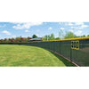 Image of Fisher Athletic 100' Yellow Corrugated Fence Top BBC100Y