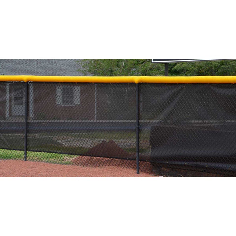 Fisher Athletic 100' Yellow Corrugated Fence Top BBC100Y