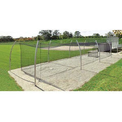 Fisher Athletic 70’L x 12’H Varsity Batting Cage Frame w/ Net BT7012H