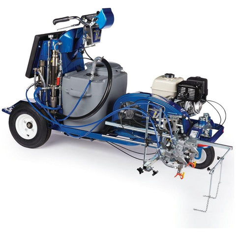 Graco LineLazer V 250SPS HP Automatic Series Self-Propelled Gas Hydraulic Airless Line Striper, 2 Auto Guns